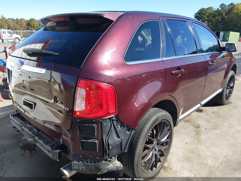 Vin: 2fmdk3kc3bbb06007, lot: 46954479, ford edge limited 20114