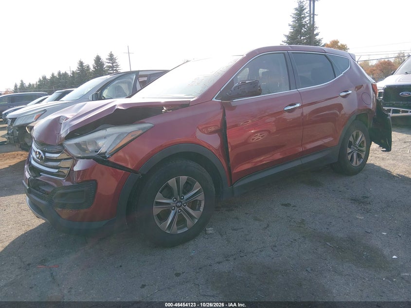 Vin: 5xyztdlb3fg280258, lot: 46954499, hyundai santa fe sport 2.4l 20152