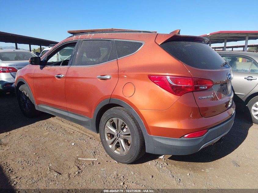 Vin: 5xyzu3lbxgg313698, lot: 46954555, hyundai santa fe sport 2.4l 20163