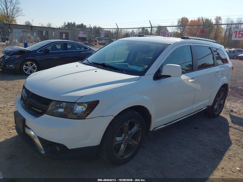 Vin: 3c4pddgg8ft740534, lot: 46954588, dodge journey crossroad 20152
