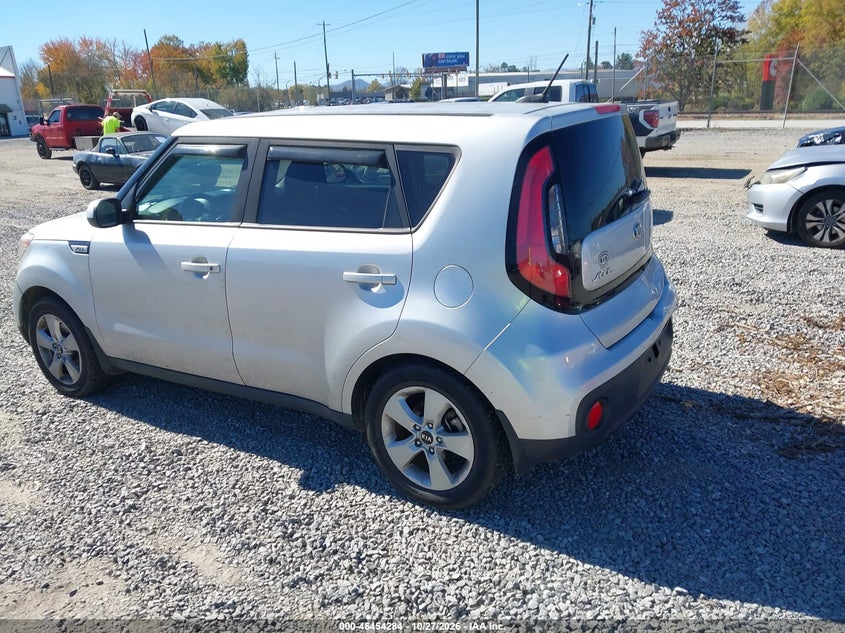 Vin: kndjn2a28j7516889, lot: 46954660, kia soul 20183