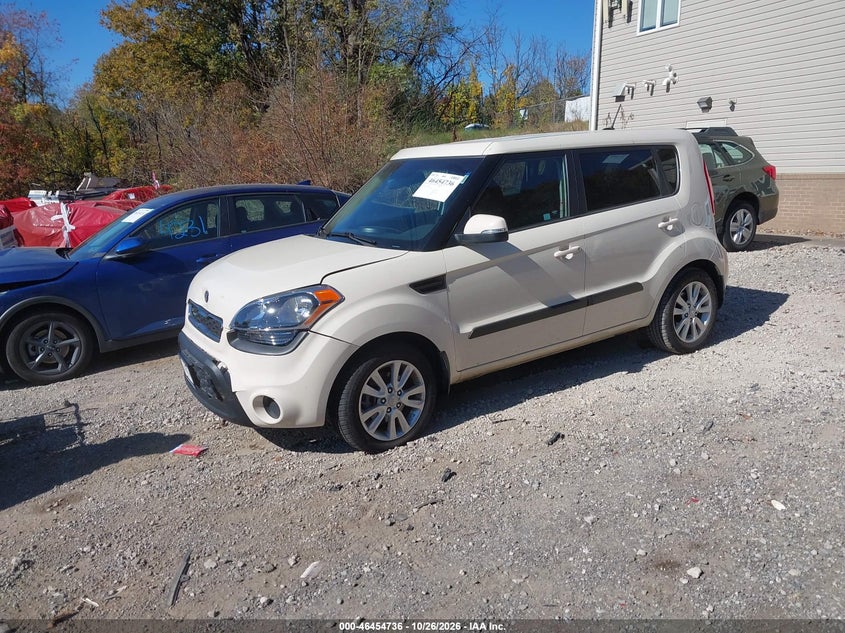 Vin: kndjt2a60d7493217, lot: 46955112, kia soul + 20132