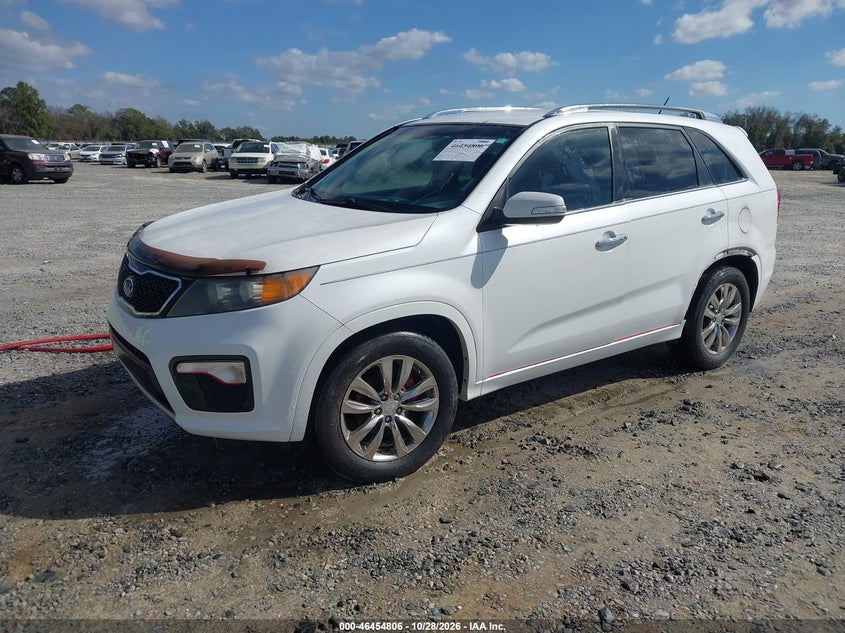 2011 Kia Sorento Sx V6, Обычный износ, IAAI, VIN 5XYKW4A23BG105773 — фото 2