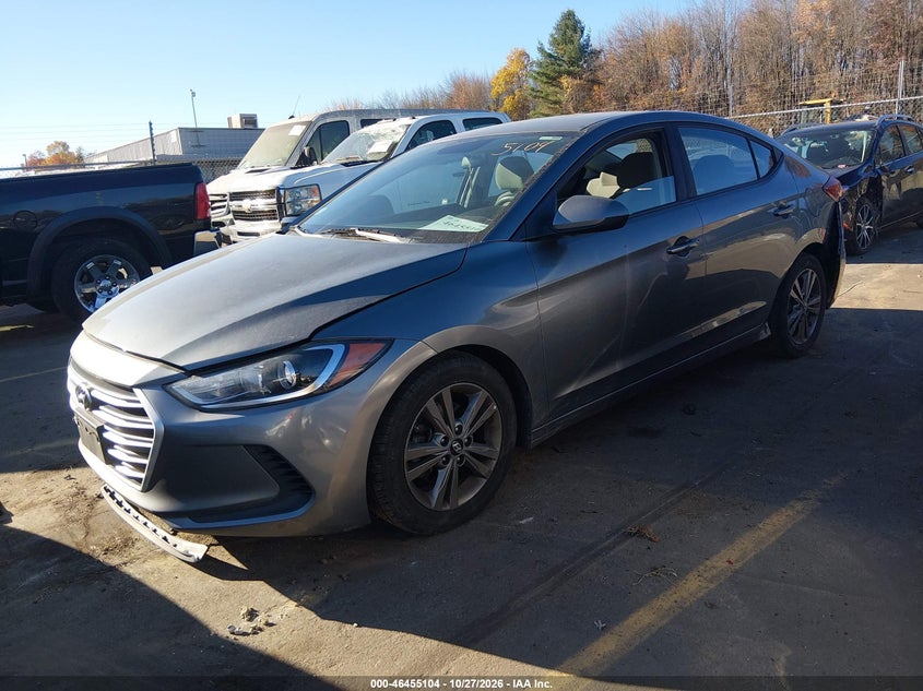 Vin: 5npd84lfxjh300814, lot: 46955480, hyundai elantra sel/value/limited 20182