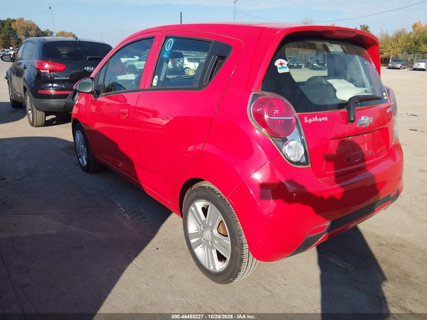 Vin: kl8cd6s95ec494032, lot: 46955604, chevrolet spark 1lt auto 20143