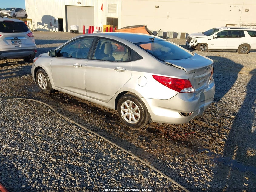 Vin: kmhct4ae4du323368, lot: 46955860, hyundai accent gls 20133
