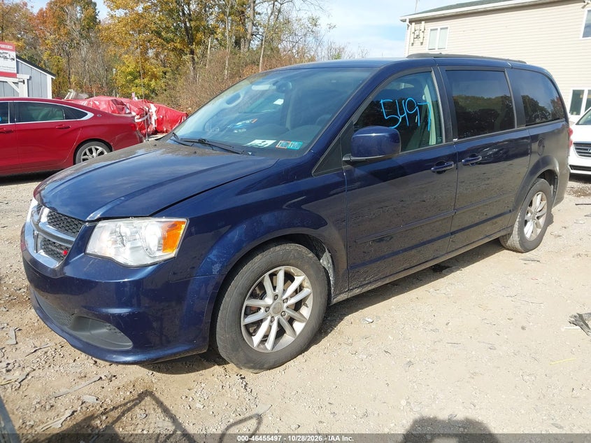 2014 Dodge Grand Caravan Sxt, Normal Wear & Tear, IAAI, VIN 2C4RDGCG5ER106213 — photo 2