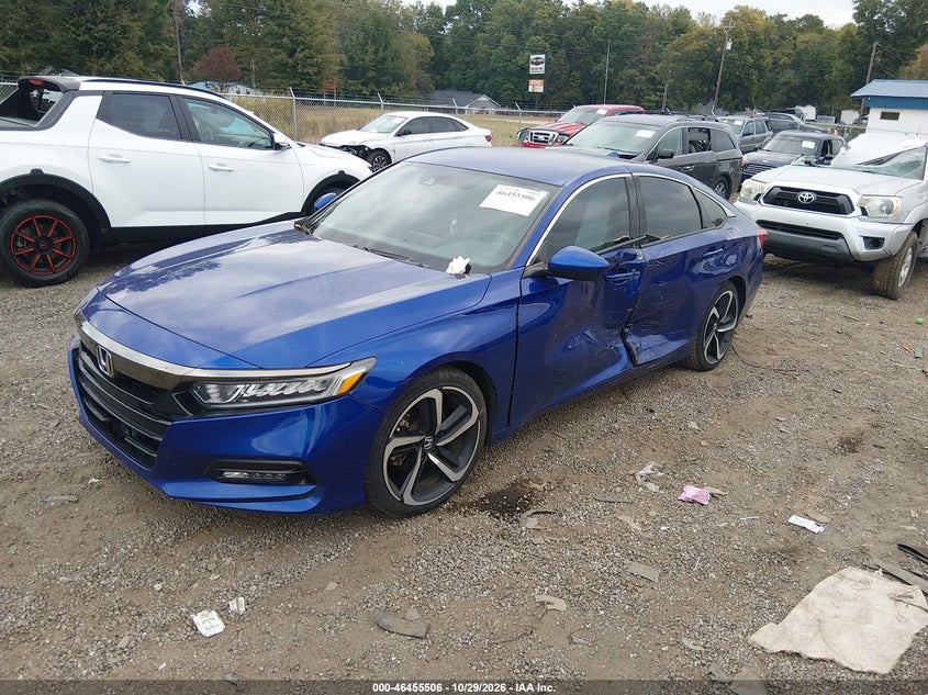 Vin: 1hgcv1f32ja099343, lot: 46955882, honda accord sport 20182