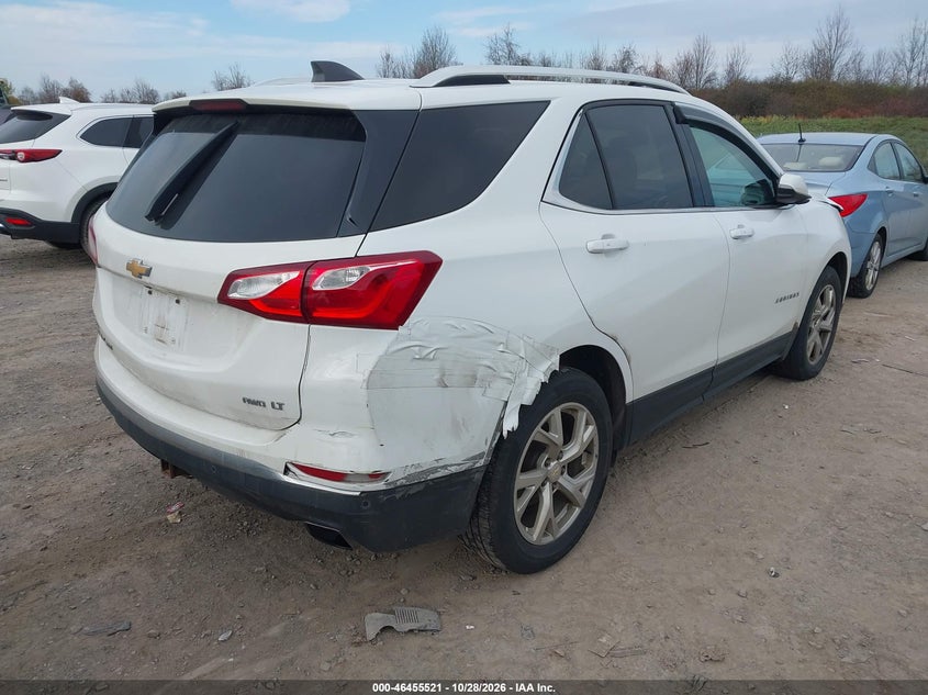 Vin: 2gnaxtex1j6290742, lot: 46955897, chevrolet equinox lt 20184