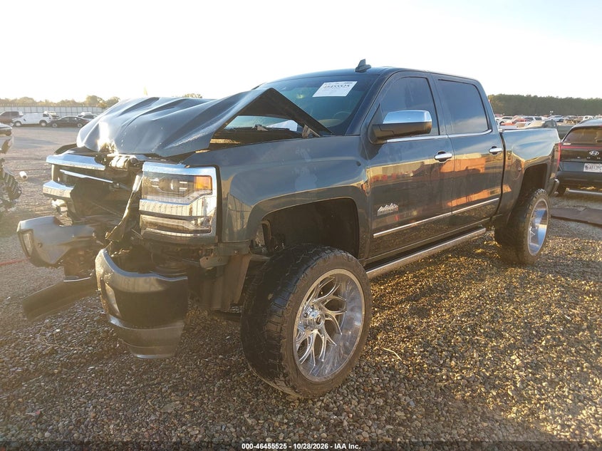 Vin: 3gcuktej6hg220264, lot: 46955901, chevrolet silverado 1500 high country 20172