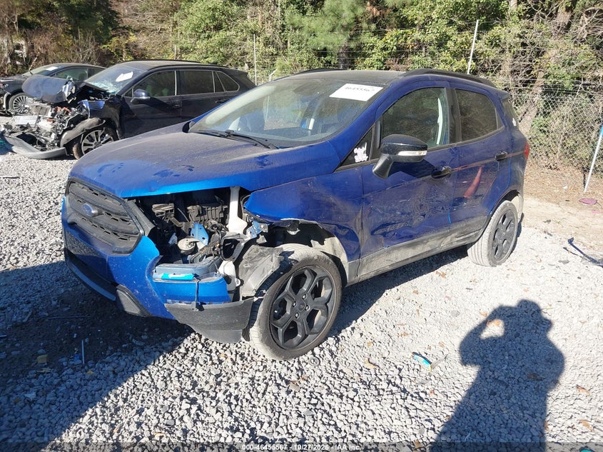 Vin: maj6s3jl0mc454645, lot: 46955943, ford ecosport ses 20212