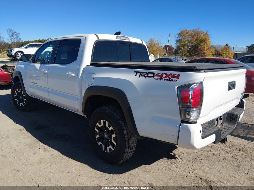 Vin: 3tmcz5an2nm480279, lot: 46955962, toyota tacoma trd off road 20223