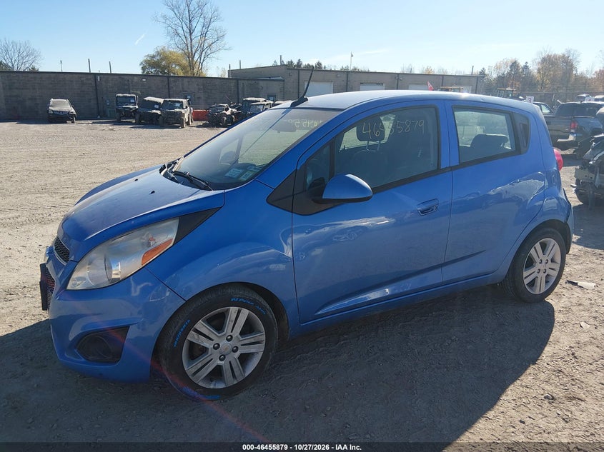 Vin: kl8cb6s96ec587017, lot: 46956255, chevrolet spark ls auto 20142
