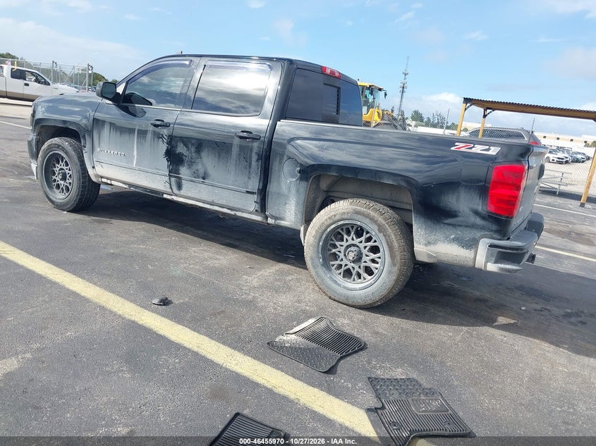 Vin: 3gcukrec4hg168685, lot: 46956346, chevrolet silverado 1500 2lt 20173