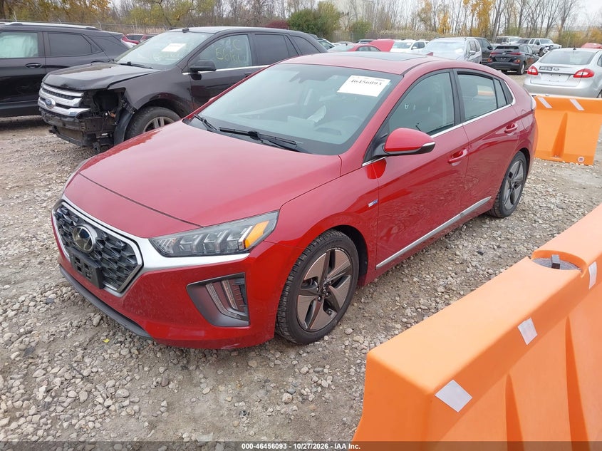 Vin: kmhc85lc7lu189716, lot: 46956470, hyundai ioniq hybrid sel 20202
