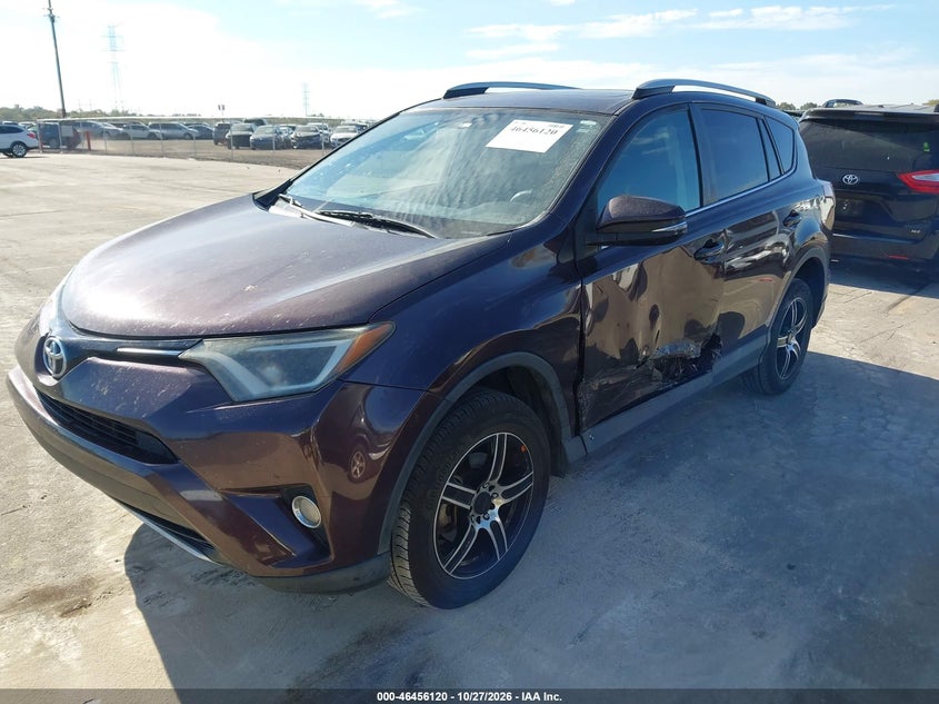 Vin: 2t3wfrev7gw285125, lot: 46956496, toyota rav4 xle 20162