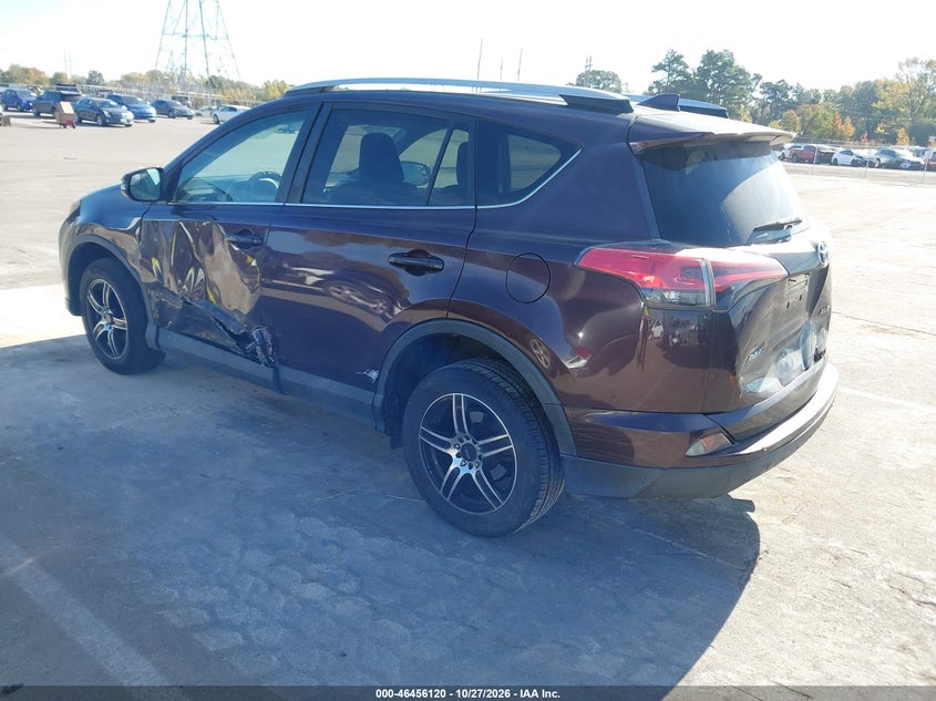Vin: 2t3wfrev7gw285125, lot: 46956496, toyota rav4 xle 20163