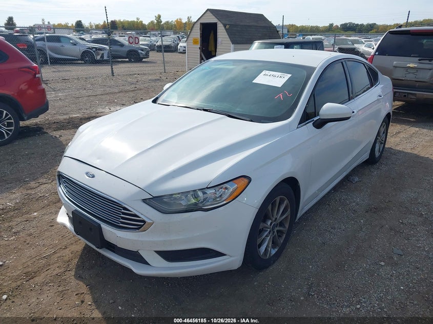 Vin: 3fa6p0hdxhr334731, lot: 46956561, ford fusion se 20172