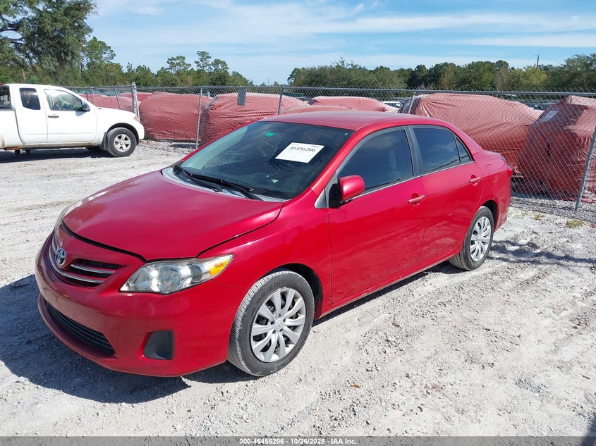 Vin: 2t1bu4ee0dc942652, lot: 46956582, toyota corolla le 20132