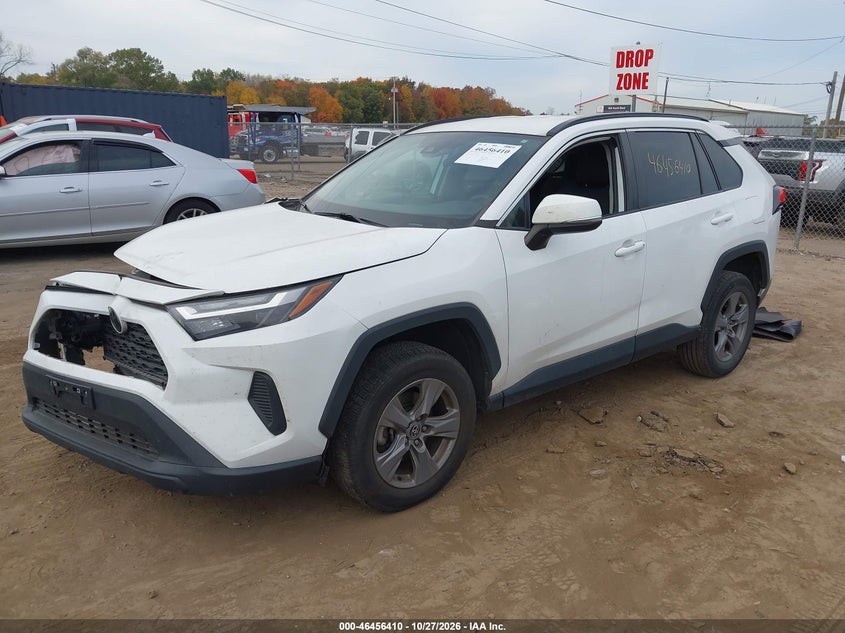 Vin: 2t3w1rfv3nw193391, lot: 46956786, toyota rav4 xle 20222