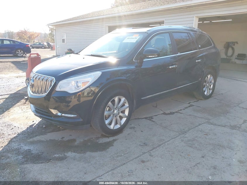 2015 Buick Enclave Premium, Левый бок, IAAI, VIN 5GAKRCKD9FJ254391 — фото 2