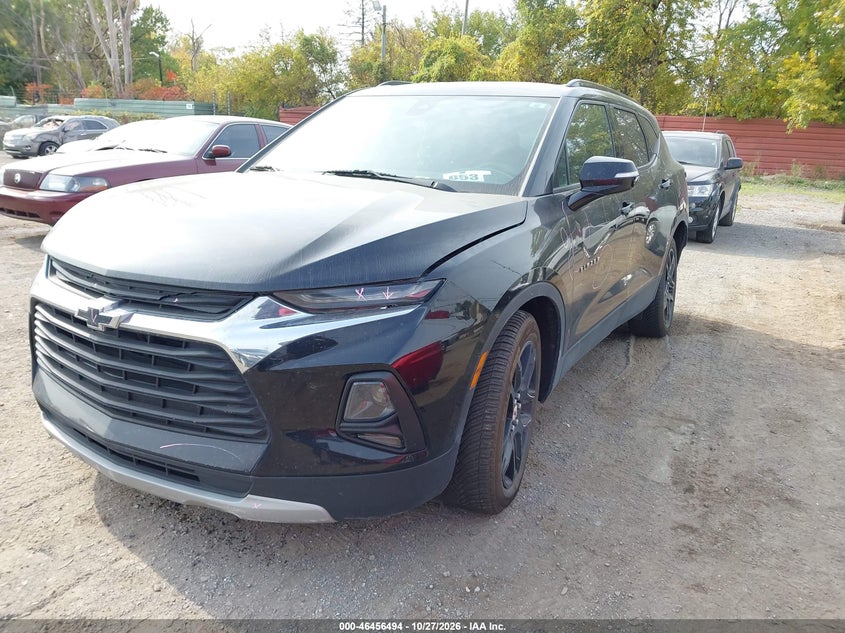 Vin: 3gnkbcr48ns198179, lot: 46956870, chevrolet blazer fwd 2lt 20222