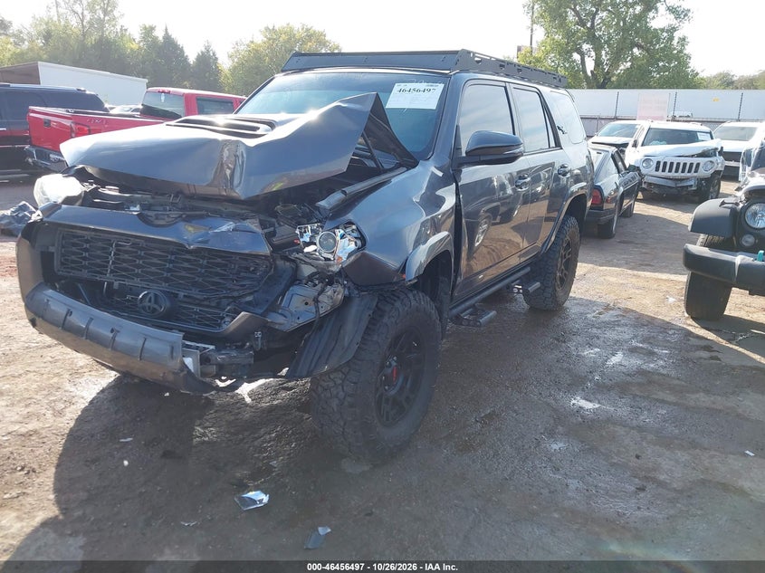 Vin: jtebu5jr9j5592389, lot: 46956873, toyota 4runner trd off road premium 20182