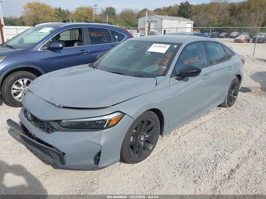 Vin: 2hgfe2f53sh533356, lot: 46957060, honda civic sport 20252