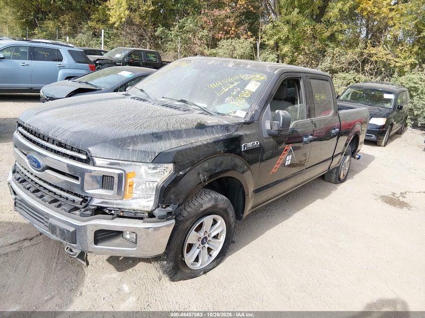 Vin: 1ftfw1e52jke45526, lot: 46957439, ford f-150 xlt 20182