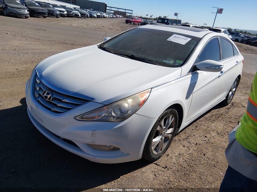 Vin: 5npec4ac0bh295166, lot: 46957631, hyundai sonata limited 20112