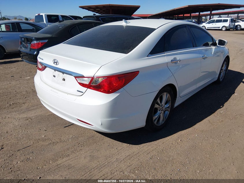 Vin: 5npec4ac0bh295166, lot: 46957631, hyundai sonata limited 20114