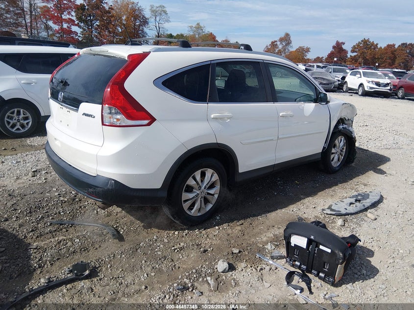 Vin: 5j6rm4h71el100693, lot: 46957721, honda cr-v ex-l 20144