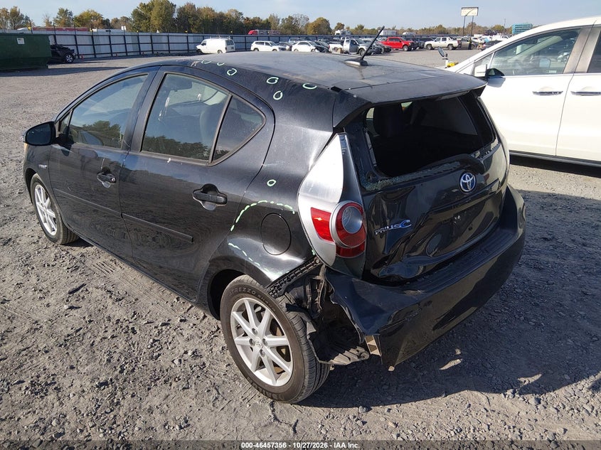 Vin: jtdkdtb34e1059527, lot: 46957732, toyota prius c four 20143