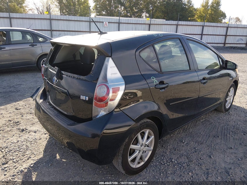 Vin: jtdkdtb34e1059527, lot: 46957732, toyota prius c four 20144
