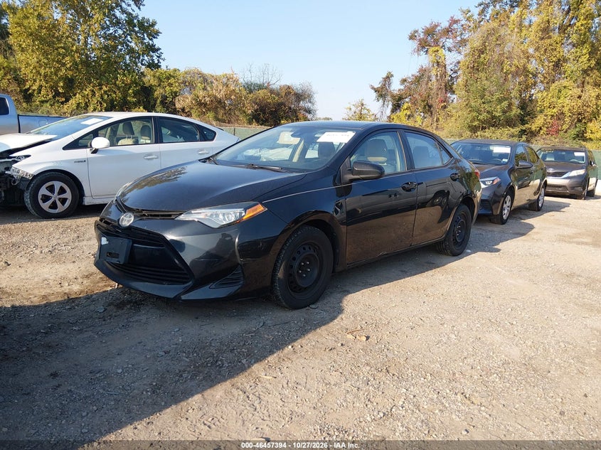 Vin: 2t1burhe9kc207481, lot: 46957770, toyota corolla le 20192