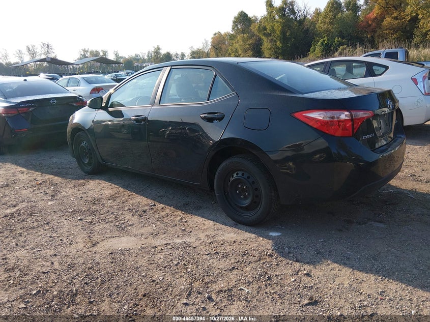Vin: 2t1burhe9kc207481, lot: 46957770, toyota corolla le 20193