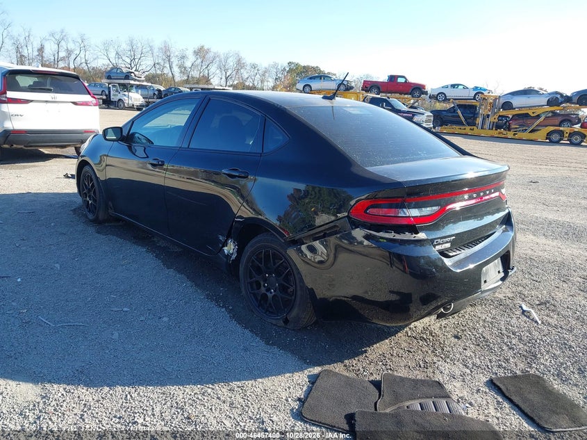 Vin: 1c3cdfaa7gd544045, lot: 46957776, dodge dart se 20163