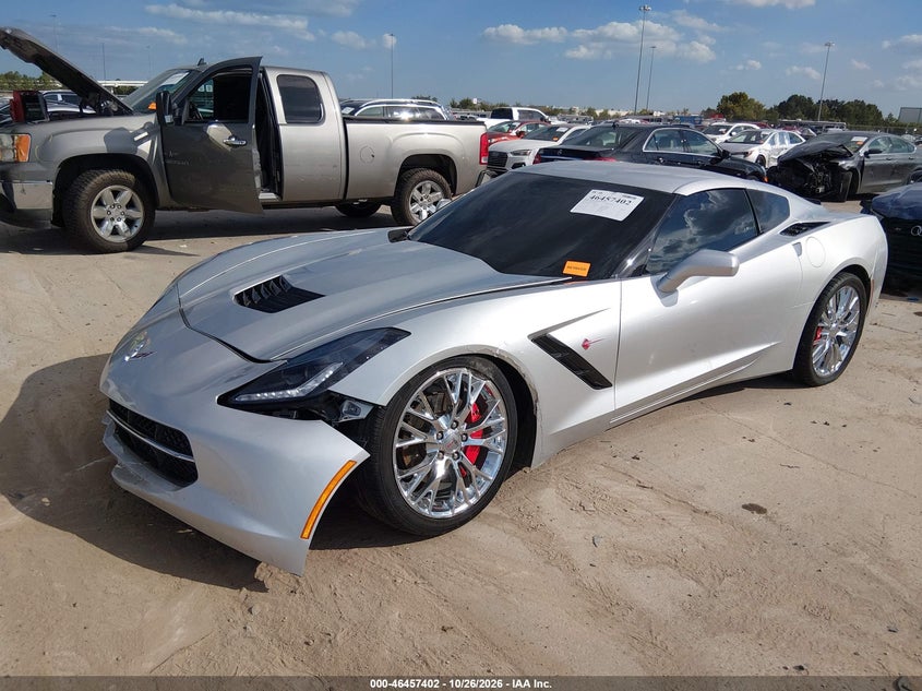 Vin: 1g1ya2d77h5101062, lot: 46957778, chevrolet corvette stingray 20172