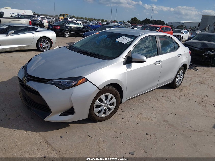 Vin: 5yfburhe9hp621191, lot: 46957792, toyota corolla l 20172