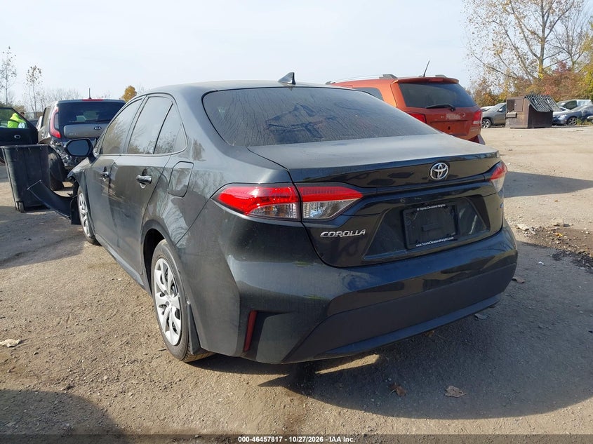 Vin: 5yfepmae9mp160778, lot: 46958193, toyota corolla le 20213