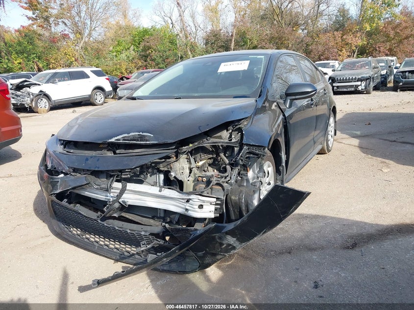 Vin: 5yfepmae9mp160778, lot: 46958193, toyota corolla le 20212