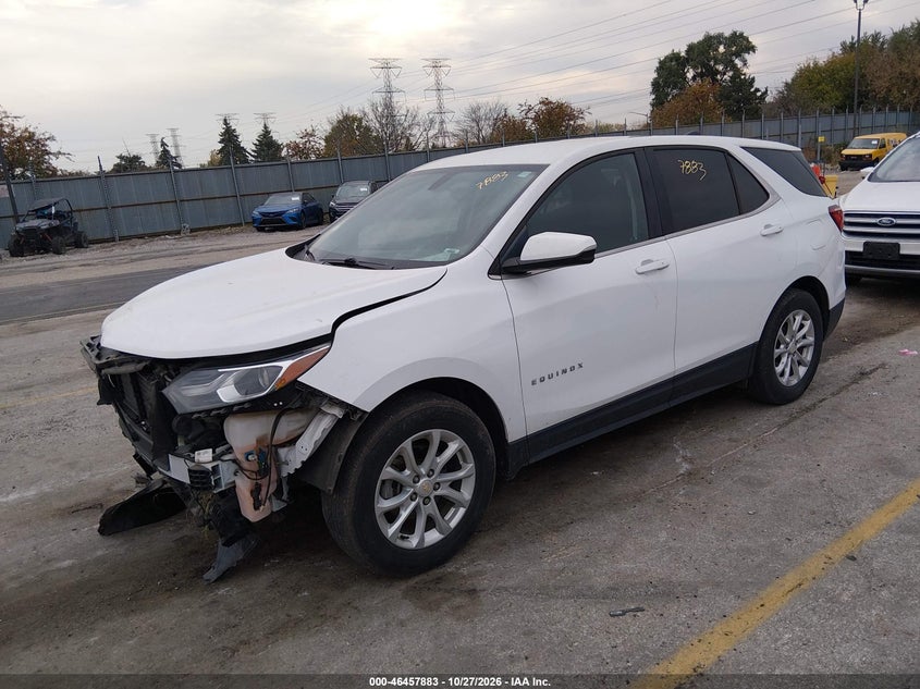 Vin: 2gnaxkev8k6180264, lot: 46958259, chevrolet equinox lt 20192