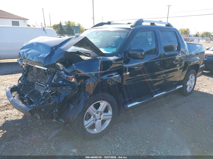 Vin: 5fpyk1f51ab013971, lot: 46958514, honda ridgeline rtl 20102
