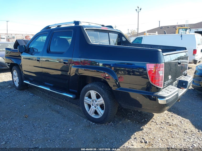Vin: 5fpyk1f51ab013971, lot: 46958514, honda ridgeline rtl 20103