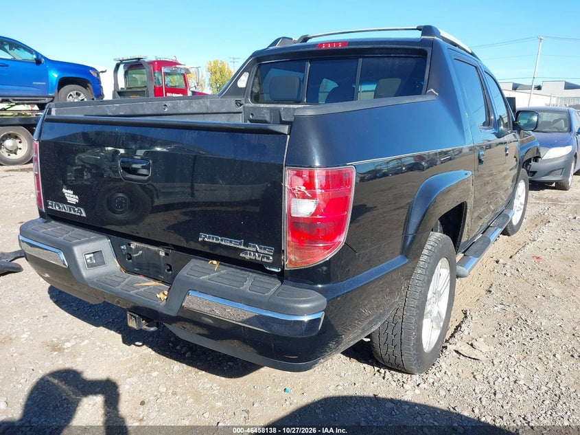Vin: 5fpyk1f51ab013971, lot: 46958514, honda ridgeline rtl 20104