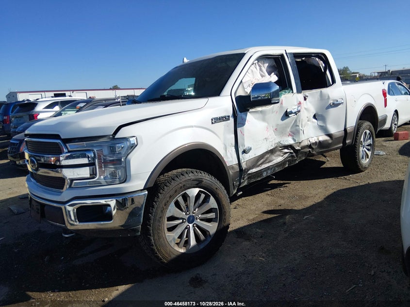 2020 Ford F-150 King Ranch, Левый бок, IAAI, VIN 1FTEW1E49LFC32507 — фото 2