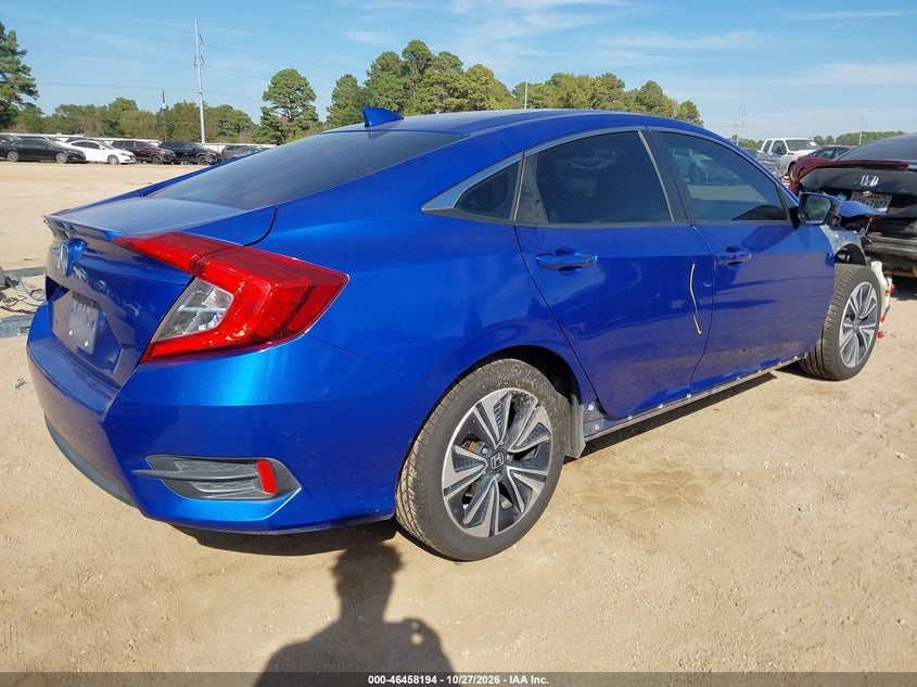 Vin: 2hgfc1f78gh641061, lot: 46958570, honda civic ex-l 20164