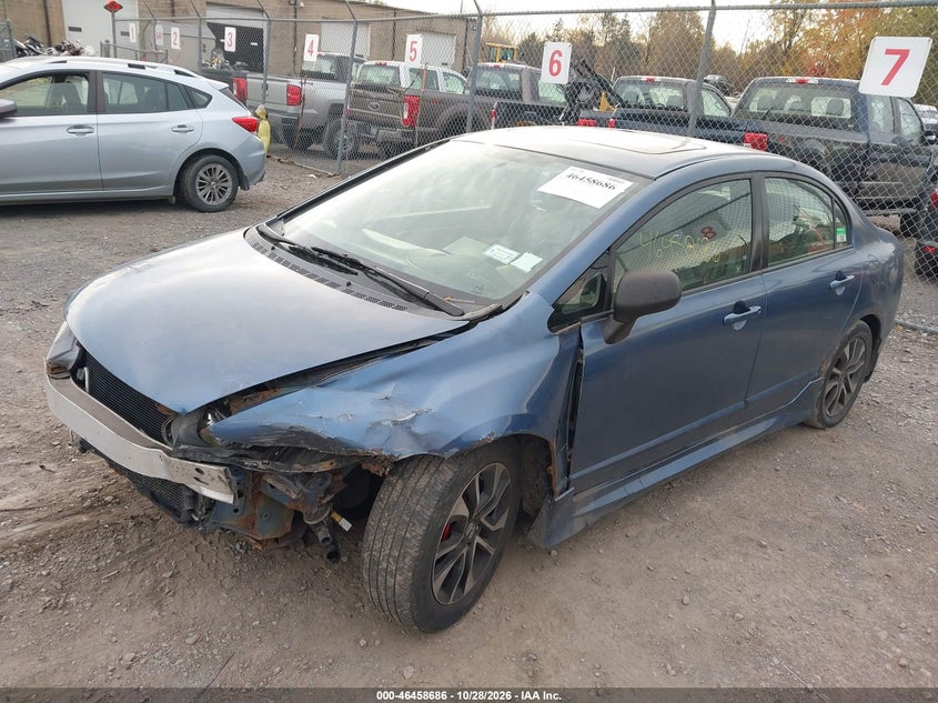 Vin: 2hgfa1f91ah505207, lot: 46959062, honda civic ex-l 20102