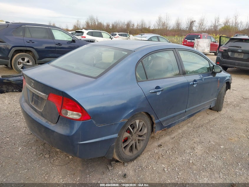 Vin: 2hgfa1f91ah505207, lot: 46959062, honda civic ex-l 20104