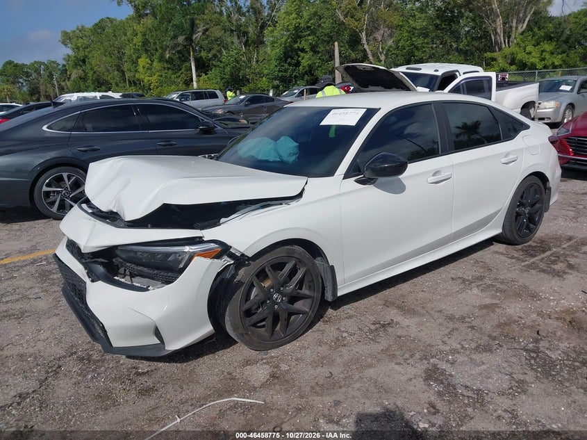 Vin: 2hgfe2f54sh502276, lot: 46959151, honda civic sport 20252